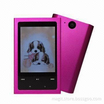 MP4 Players, 2.4-inch TFT Display/0.3M Digital Camera, Video Formats of AMV, AVI